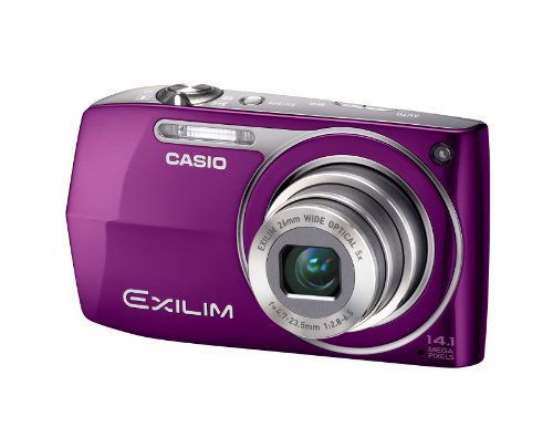 Amazon | CASIO デジタルカメラ EXILIM 1410万画素 5倍 パープル EX
